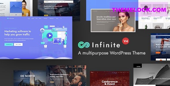 Infinite v5.0.3 – Multipurpose WordPress Theme